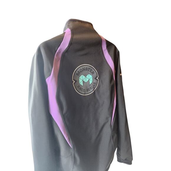 Team Ortho Jacket Womens Large Race Softshell Running Windbreaker Marathon - Picture 5 of 13